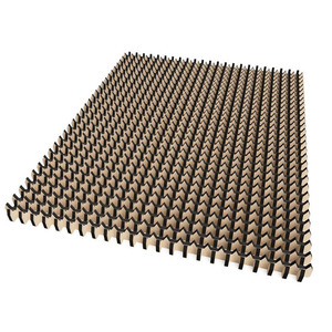 Alfombrilla Sadhu de acupresión, tablero de masaje de pies cortado con láser, alfombrilla de masaje de pies de reflexología automática, tablero Sadhu de madera - Product Image 1