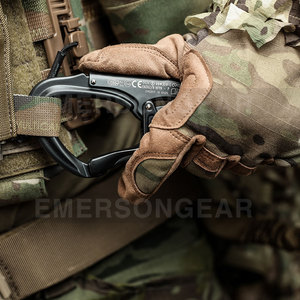 Emersongear Sangle Molle réglable à élastique avec crochet <span class=keywords><strong>métallique</strong></span>, Corde de sécurité tactique, Sangle de sauvetage - Product Image 3