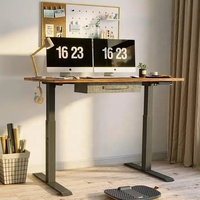Nouveau bureau à domicile moteur hauteur réglable ascenseur électrique bureau d'ordinateur bureau élévateur électrique table d'étude de levage électrique