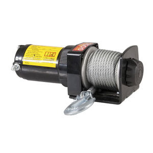 24V derek listrik <span class=keywords><strong>Mini</strong></span> kendali jarak jauh nirkabel untuk derek perahu ATV otomatis 2000BLS tali kawat baja Atv <span class=keywords><strong>Winch</strong></span> 12v 3000lbs - Product Image 5
