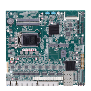 เมนบอร์ด ITX H110 8*RJ45 LAN 2*ไฟเบอร์ออปติก LAN 2*DDR4 แรม 32GB M.2 <span class=keywords><strong>Kaby</strong></span> <span class=keywords><strong>Lake</strong></span> เจนเนอเรชั่นที่ 7 I5-7400/7500/7600 - Product Image 6
