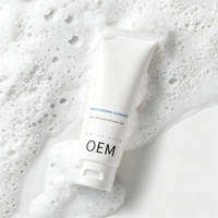 Nettoyant visage aux acides aminés ODM contenant du collagène hydrolysé, de l'amidon de tapioca, fini mat, nettoyant visage quotidien