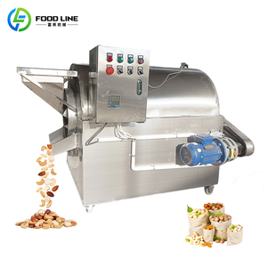 Horno Tostador <span class=keywords><strong>de</strong></span> Tambor Rotatorio Eléctrico a Gas para Frutos Secos en <span class=keywords><strong>Venta</strong></span>, Equipo Comercial para Tostar Nueces - Product Image 5