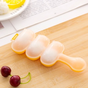 H693 Kit de moules écologiques pour boulettes de riz DIY, shaker en plastique, outil de cuisine avec cuillère à riz et boîte de moules à boulettes - Product Image 2