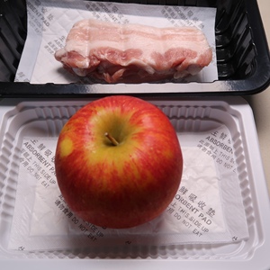 Bandeja Desechable de Alta Calidad para Frutas y Verduras, Absorbente, de Grado Alimenticio, PE+SAP, Ecológica, para Carne, Empaque Doméstico, Impresión Personalizada - Product Image 4