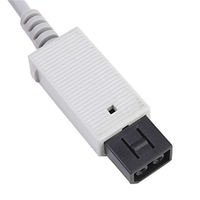 NOUVEAU Adaptateur secteur UE/US pour console WII, câble de charge, alimentation 100-240V DC 12V/3.7A, matériau PVC/ABS, origine CN/GUA