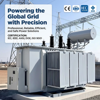 Transformateur de distribution d'énergie électrique triphasé toroïdal 1MVA 4000kVA 5000kVA 10kV/400V pour systèmes d'alimentation industriels
