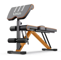 Banc de musculation pliable multifonctionnel en acier ZJFIT, capacité de 200 kg, entraînement de force en intérieur, exercices de sit-up