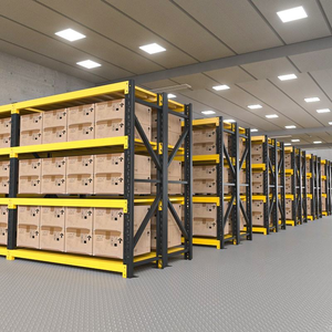 Custom Simple Assemble Adjustable <b>Storage</b> Shelves Multipurpose Wholesale for Warehouse <b>Workshop</b> Supermarket Commercial Use - Product Image 5