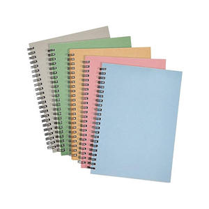 Carnet de notes A5 personnalisé avec couverture en papier spirale et logo sur mesure - Product Image 2