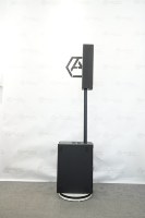 Sistema de Columna de Sonido Accuracy Pro Audio NSC SHARP 210CA, Altavoz de Columna Activo Profesional con Subwoofer