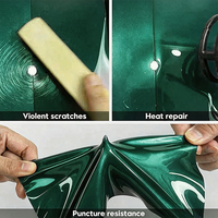 Película de PVC Reutilizable de Larga Duración para Protección de Pintura de Automóviles, Resistente a los Rayos UV, con Baja Transmisión de Luz, para Carrocería de Vehículos