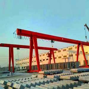 Grue à portique portable de 5 tonnes avec moteur de palan électrique et roulement pour atelier et logistique - Product Image 2