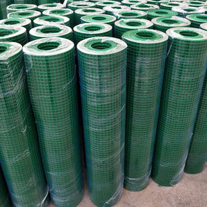 شبكة أسلاك ملحومة مغلفة بالبلاستيك الأخضر <span class=keywords><strong>PVC</strong></span> عالية الجودة بسعر المصنع، مقاس 1/2 بوصة * 1/2 بوصة - Product Image 6