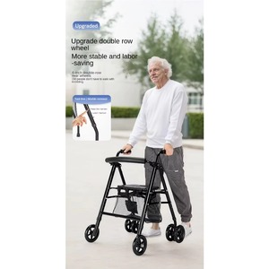 Mobility Scooters Foldable Lightweight Walking Aids for Elderly - Product Image 2