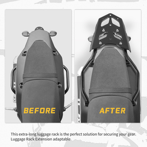 XXUN adaptateur de montage de porte-bagages arrière de moto pour Yamaha Tenere 700 <span class=keywords><strong>Tenere700</strong></span> 2018 2019 2020 2021 <span class=keywords><strong>2022</strong></span> 2023 2024 - Product Image 6