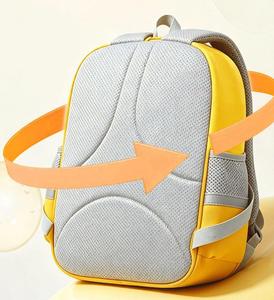 Sac à dos scolaire personnalisé en usine pour étudiants avec logo, cadeau pour réduire la charge des enfants avec inscriptions imprimées - Product Image 3