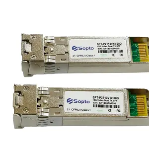 Prezzo di fabbrica Transceiver SFP Dual TX 1310nm Video 12G SDI 20km LC Interfaccia con DDM