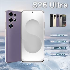 Top-Verkäufe Niedrigster Preis = Unschlagbares Angebot S26 Ultra Smartphone 8GB 256GB entsperrte Dual-Karte 7,3-Zoll-Bildschirm Mobiltelefone - Product Image 2