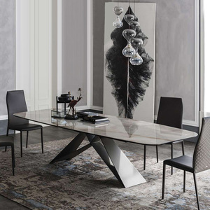 Juego de Comedor Youtai <span class=keywords><strong>2026</strong></span>, Gran Venta, Moderno con Cubierta de Mármol y 6 Sillas para Hogar, Oficina o Bar, Muebles Elegantes para Comedor - Product Image 2