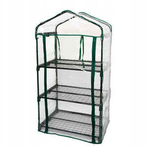 Mini serre à 3 étagères pour balcon, jardin, semis, herbes et <span class=keywords><strong>crocus</strong></span> - Product Image 4