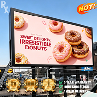 Nouvel Arrivage RX Écran LED d'affichage publicitaire 4K 3D pour extérieur P6 P8 HD Étanche pour Magasins et Centres Commerciaux