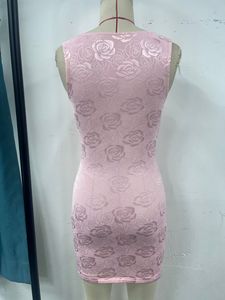 Robes Halter Sexy pour Femmes, Style Urbain, à Découpes Circulaires et Empiècements, Effet Enveloppant sur les Hanches, Tendance - Product Image 6