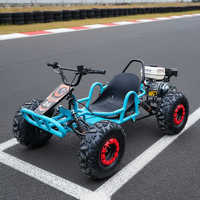 Go Karts a Pedales de 212cc, 4 Tiempos, Llantas de 8 Pulgadas, Todoterreno, 8 Ruedas, UTV, para Playa, Montaña, Derrapes, Kart para Adultos, Frenos de Disco Hidráulicos