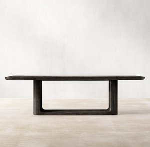 Tables à manger rectangulaires modernes en <span class=keywords><strong>bois</strong></span> massif, meubles de luxe RH personnalisés Rhoohill - Product Image 4