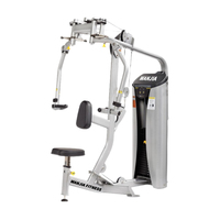 Machine combinée professionnelle Elite Pec Fly et Delt Dorsal à charge par plaques pour centre de fitness