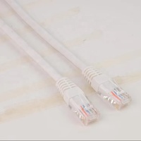 Cable de Red UTP Cat5e 26AWG CCA de PVC de Alta Calidad de Fábrica, Longitud y Color Opcionales, Cable de Conexión RJ45 de 5 Metros para Ethernet
