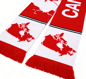 Bufanda de Fútbol Nacional de Alta Definición, Bufanda de Canadá - Product Image 6