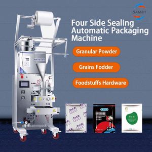 New Generation 4 Sides Sealing Sachet <b>Sauce</b> Filling Machine Ketchup Packing Machine Factory Price - Product Image 2