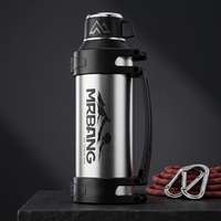 Termo de Acero Inoxidable con Aislamiento de 24-36 Horas, Antiderrames, Ecológico, No Tóxico, para Senderismo y Escalada, con Logotipo Personalizado