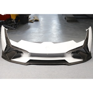 ชุดแต่งกันชนหน้าคาร์บอนไฟเบอร์พร้อมไฟตัดหมอกแบบ Bolt-On สภาพใหม่ สำหรับ Huracan LP580/610 ปี 2014-2023 - Product Image 1