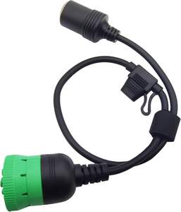 Linkyou Freightliner Kamyon Kablo Demeti 9 Pin Tip <span class=keywords><strong>2</strong></span> J1939 Çakmak Dişi Konnektörü 15A Sigorta 16AWG Sabit Güç - Product Image 2