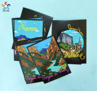 Impresión de Tarjetas Postales de Cartón Personalizadas, Folletos, Promoción Empresarial, Tarjetas de Agradecimiento, Tarjetas de Regalo, Diseño Personalizado, Tamaño Personalizado, CMYK