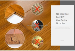 Parquet <span class=keywords><strong>massif</strong></span> en chêne européen à clipser pour intérieur, fabriqué en Chine - Product Image 2