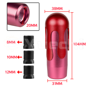 Pink Ice Cream Style Aluminium Alloy Car <b>Gear</b> Shift <b>Knob</b> Manual Interior Accessory Shifter Lever Head - Product Image 6