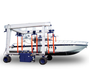 Télécommande 100 tonnes 200 tonnes 800 tonnes Yacht Boat Marine Travel Lift Dock Boat Lift Grue de levage de <span class=keywords><strong>bateau</strong></span> - Product Image 1