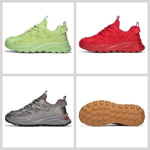 Chaussures décontractées pour hommes, nouvelle mode, jeunesse, lacets, maille, légères, respirantes, toutes saisons - Product Image 2