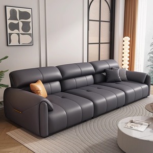 Luce di lusso semplice pelle moderna orecchio elefante lattice <span class=keywords><strong>divano</strong></span> combinato per <span class=keywords><strong>il</strong></span> soggiorno - Product Image 3