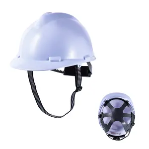 YS-ND8002A CE Safety Helmet 6 Point Suspension Industrial Construction Mining Safety Helmet HDPE OEM ODM Hard Hat PPE