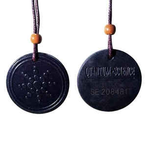 Colgante <span class=keywords><strong>de</strong></span> Piedra Volcánica con Iones Negativos, Tecnología Japonesa, Energía Cuántica, Colgante <span class=keywords><strong>de</strong></span> Flor para el Cuidado <span class=keywords><strong>de</strong></span> la Salud, Collar Unisex para Regalo - Product Image 4