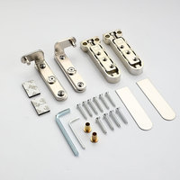 Charnière de porte invisible robuste en alliage de zinc à ouverture latérale silencieuse pour usage domestique