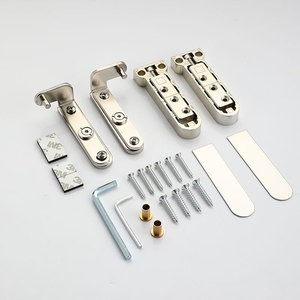 Charnière de porte invisible robuste en alliage de zinc à ouverture latérale silencieuse GQK - Product Image 3
