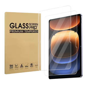 Paquete de 2 Protectores de Pantalla de Vidrio Templado Transparente HD Premium Antirrayaduras y Sin Burbujas para iPad Mini Air Pro 11 10 9 8 7 6 5ª Generación - Product Image 1