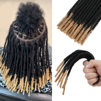 Extensions de dreadlocks et soft locs en cheveux humains Remy vietnamiens Originea, 100 % cuticules alignées, boucles crépues