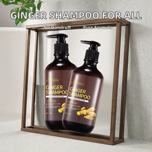 Champú de Jengibre Orgánico Unisex para Hombres y Mujeres Anticaspa Fortalece las Fibras Capilares y Controla el Cabello Graso - Product Image 2