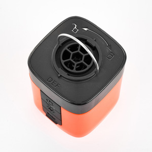 Wireless Portable Air Pump 12V Single Cylinder Inflator With Emergency Light For Outdoor Use - Product Image 3